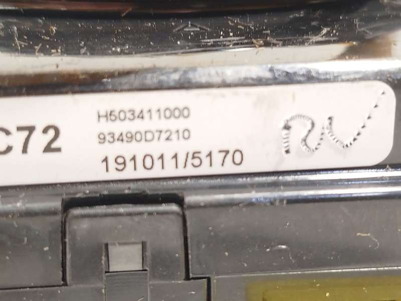 Recambio de anillo airbag para hyundai tucson (tl, tle) 1.6 crdi referencia OEM IAM 93490D7210 4