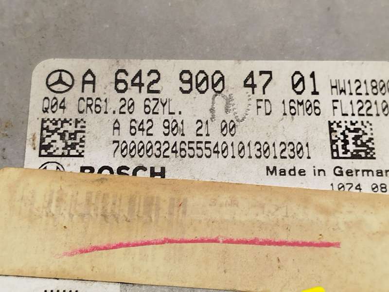 Recambio de centralita motor uce para mercedes-benz gle coupe (c292) 350 d 4-matic (292.323, 292.324) referencia OEM IAM A642900 4