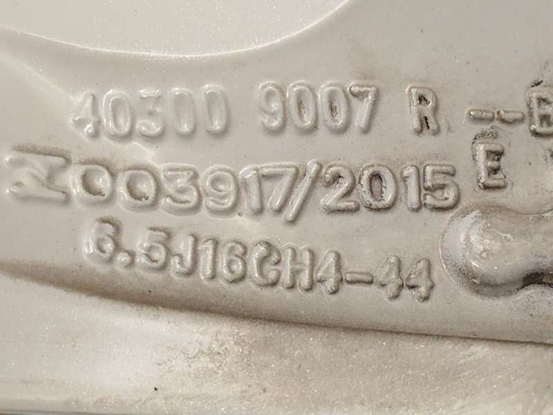 Recambio de llanta para renault clio iv (bh_) 0.9 tce 90 referencia OEM IAM 403009007R 6