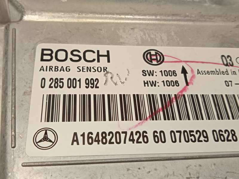 Recambio de centralita airbag para mercedes-benz clase r (w251) 320 cdi l (251.122) referencia OEM IAM A1648207426  0285001992 - Negro 4