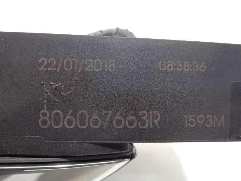 Recambio de maneta exterior delantera derecha para renault scenic iv 1.3 tce referencia OEM IAM 806067663R - Negro 5