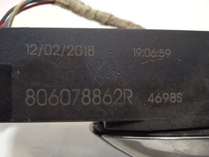 Recambio de maneta exterior delantera izquierda para renault scenic iv 1.3 tce referencia OEM IAM 806078862R - Negro 5
