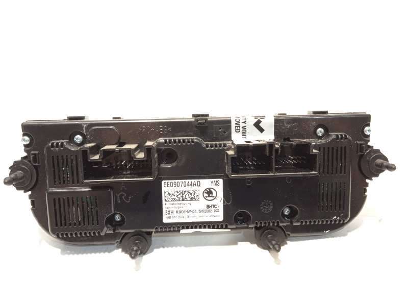 Recambio de mando climatizador para skoda octavia lim. (5e3) 1.5 16v tsi act referencia OEM IAM 5E0907044AQ 5E0907044AQYMS 5HB01 - Negro 3