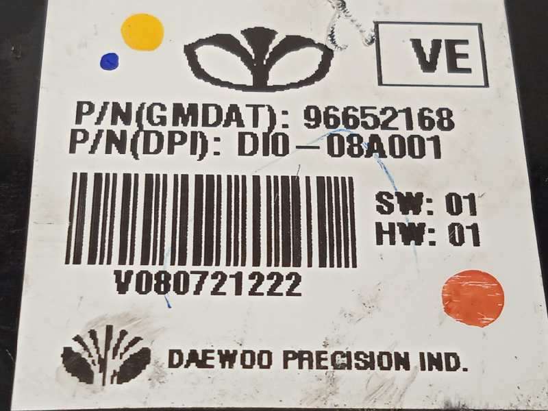 Recambio de pantalla multifuncion para chevrolet epica lt referencia OEM IAM 96652168 7