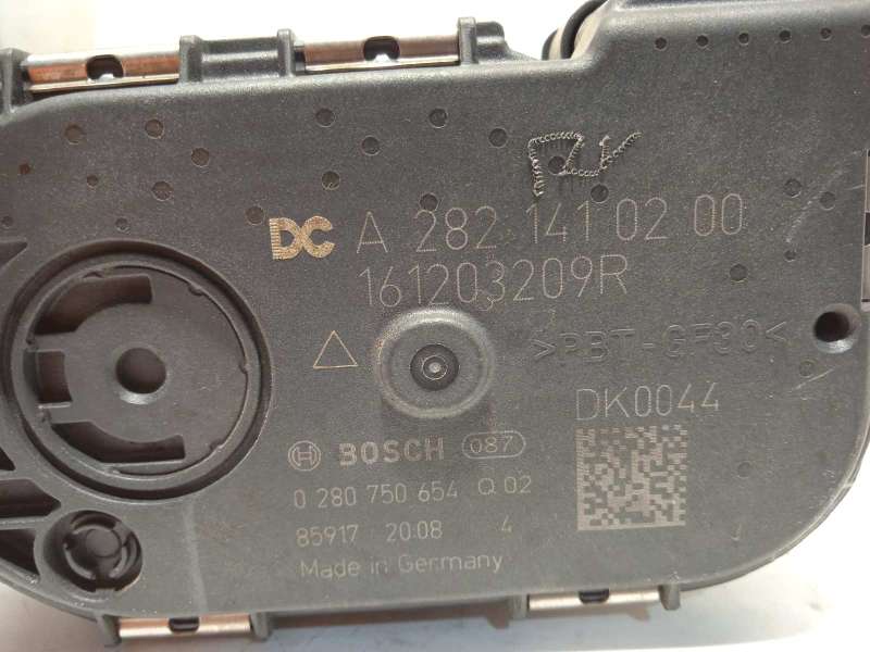 Recambio de caja mariposa para nissan qashqai (j11) acenta referencia OEM IAM 161203209R A2821410200 0280750654 5