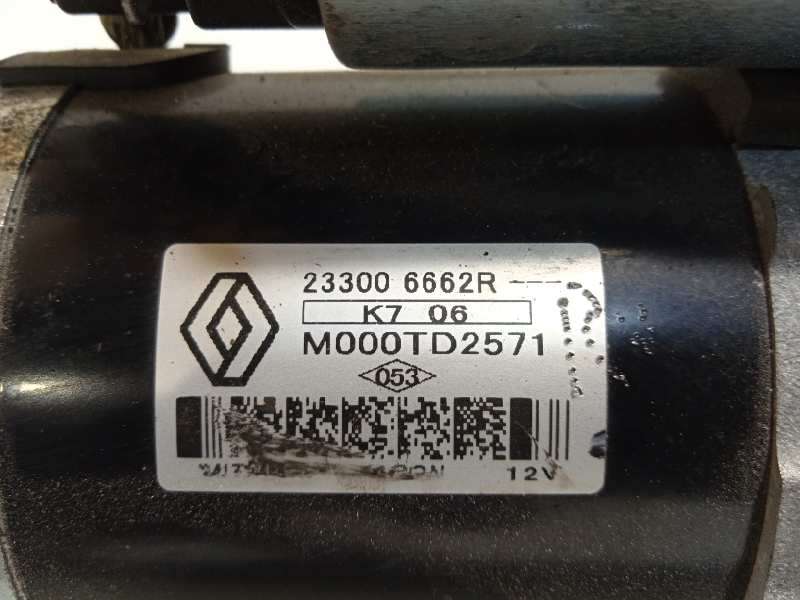 Recambio de motor arranque para renault scenic iv 1.3 tce referencia OEM IAM 233006662R  M000TD2571 - Negro 5