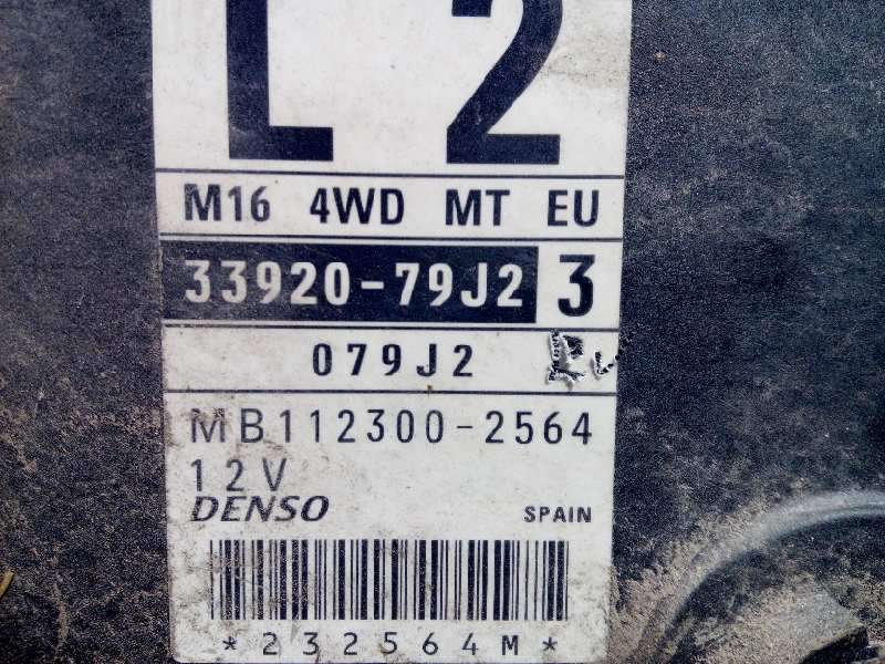 Recambio de centralita motor uce para suzuki sx4 rw (ey) gl referencia OEM IAM 3392079J23  1123002564 - Gris 4