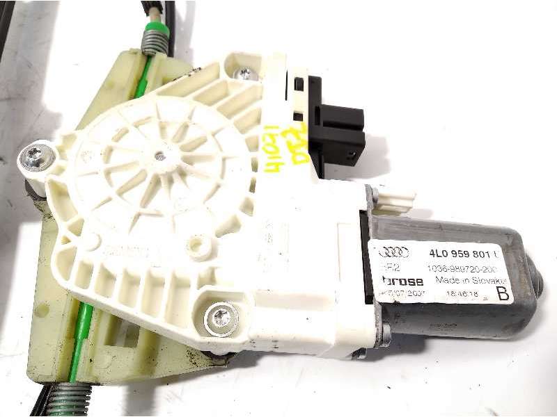 Recambio de elevalunas delantero izquierdo para audi q7 (4l) 3.0 tdi referencia OEM IAM 4L0837461A  4L0959801B - Negro 2