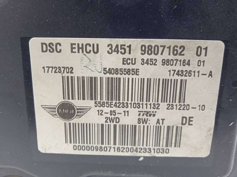 Recambio de abs para bmw mini countryman (r60) cooper sd referencia OEM IAM 34519807162 34529807164 54085585E 4