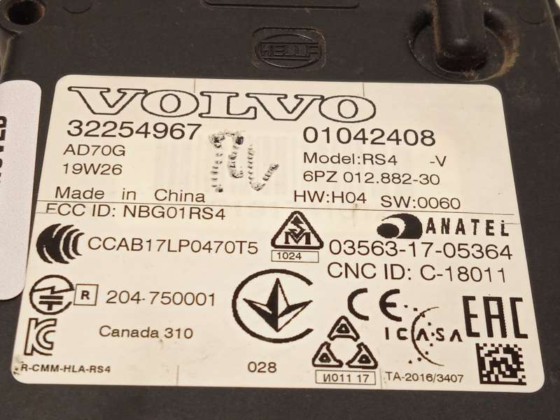 Recambio de modulo electronico para volvo xc40 (536) t3 referencia OEM IAM 32254967 5