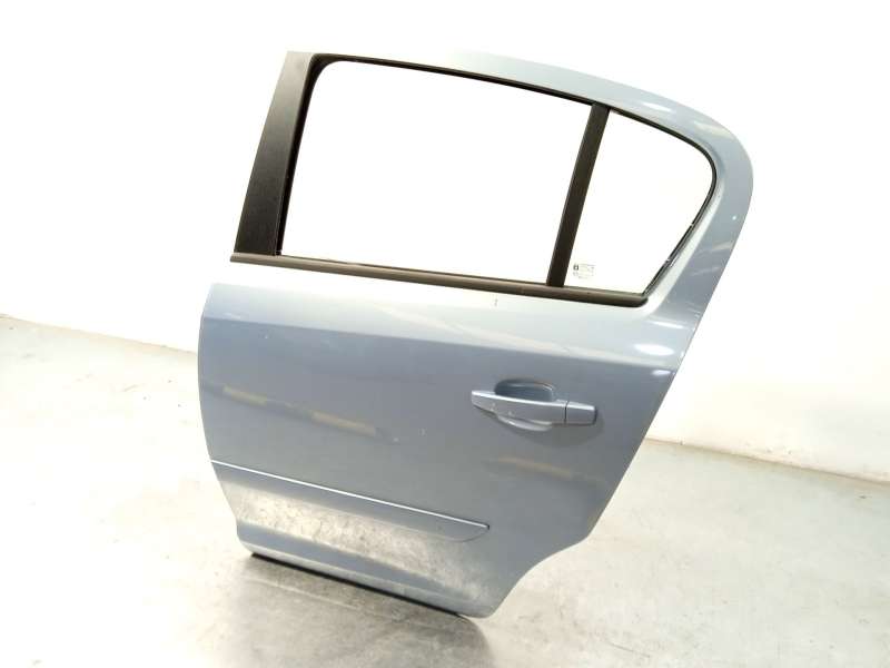 Recambio de puerta trasera izquierda para opel corsa d (s07) 1.4 (l08, l68) referencia OEM IAM 93189342 - Azul 3
