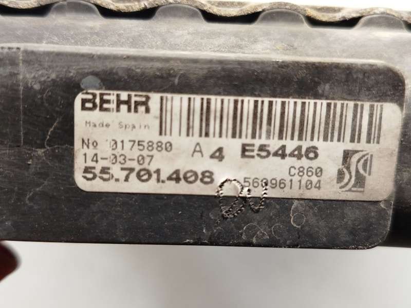 Recambio de radiador agua para opel corsa d (s07) 1.4 (l08, l68) referencia OEM IAM 55701408 - Azul 5