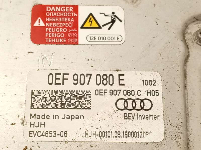 Recambio de convertidor potencia para audi e-tron (gen) 50 quattro referencia OEM IAM 0EF907080E 0EF907080C EVC4653 - Negro 6