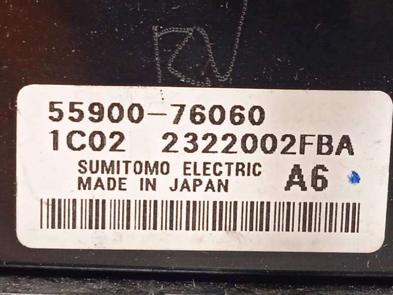 Recambio de mando climatizador para lexus ct 200h referencia OEM IAM 5590076060 - Blanco 5