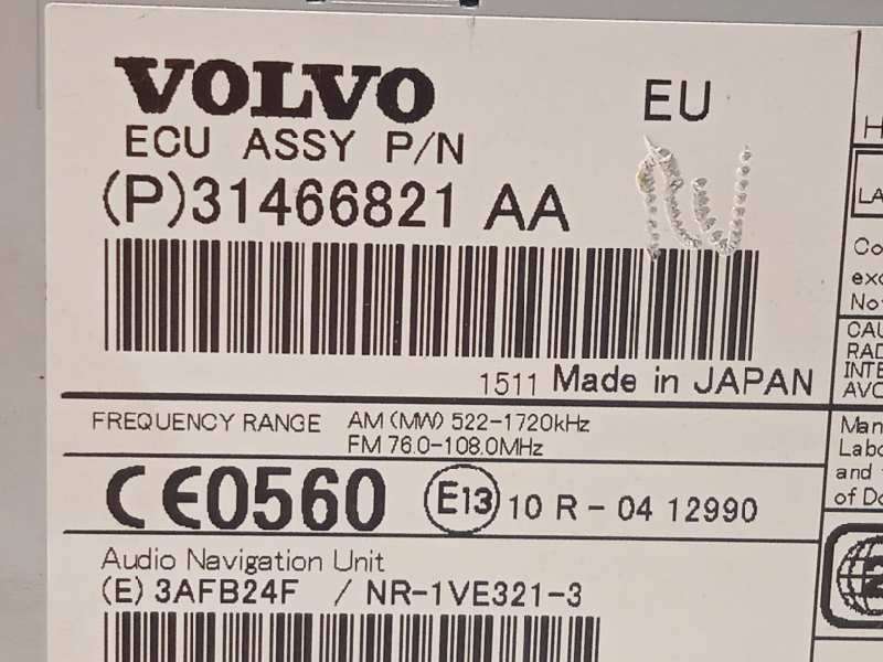 Recambio de sistema navegacion gps para volvo s60 lim. 2.0 diesel cat referencia OEM IAM 31466821  P31466821AA - Rojo 5