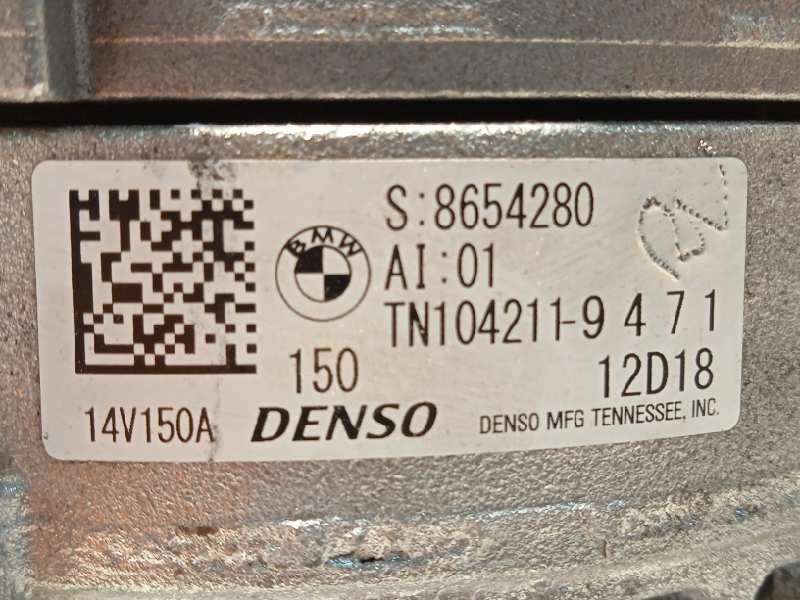 Recambio de alternador para bmw serie 1 lim. (f20/f21) 2.0 16v referencia OEM IAM 8654280 12318654280 1042119471 5