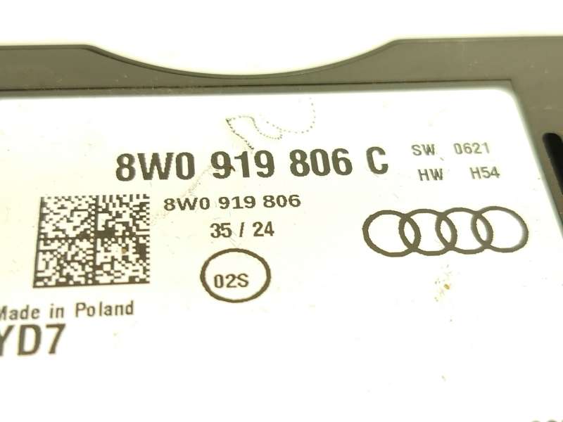 Recambio de modulo electronico para audi a4 b9 avant (8w5, 8wd) 30 tdi mild hybrid referencia OEM IAM 8W0919806C - Negro 3