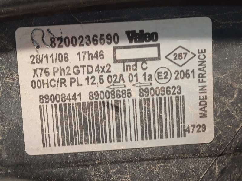 Recambio de faro izquierdo para renault kangoo (f/kc0) 1.5 dci diesel referencia OEM IAM 8200236590 4