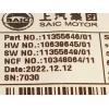 Recambio de modulo electronico para mg mg hs (as23) 1.5 t (sas23) referencia OEM IAM 11355646  