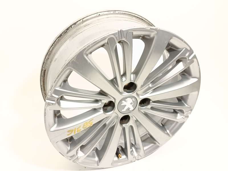 Recambio de llanta para peugeot 208 i (ca_, cc_) 1.2 vti 82 referencia OEM IAM 9808137577 98081375VX - Blanco 2