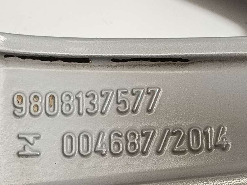 Recambio de llanta para peugeot 208 i (ca_, cc_) 1.2 vti 82 referencia OEM IAM 9808137577 98081375VX - Blanco 5
