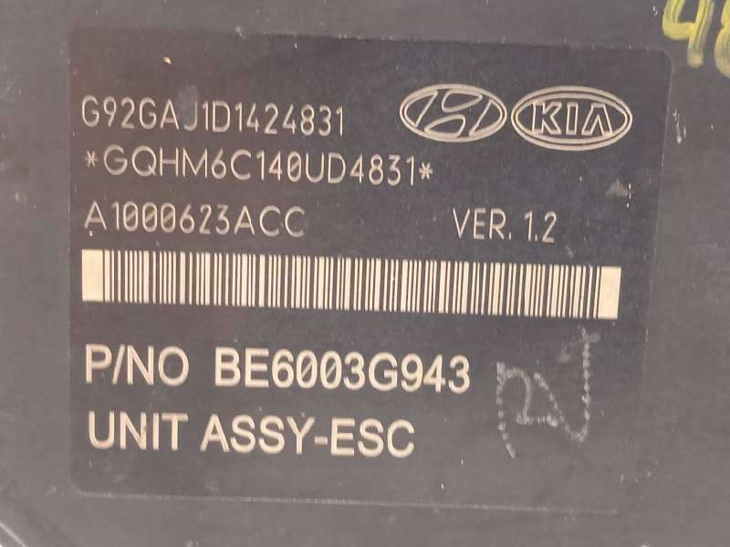 Recambio de abs para kia rio concept referencia OEM IAM 589201W570 BE6003G943 MGH60BH6013G943 5