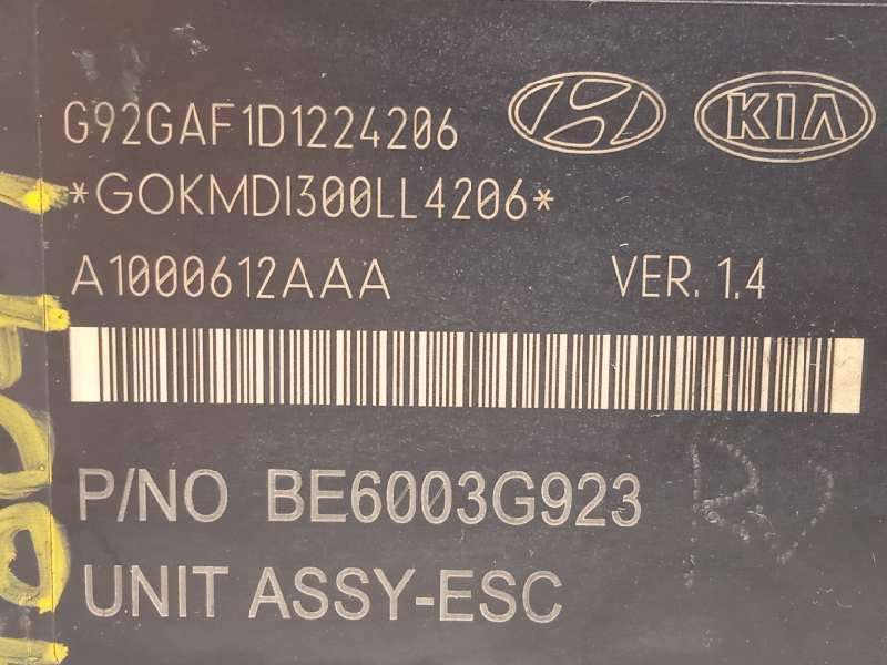 Recambio de abs para kia rio drive referencia OEM IAM 589201W505 BE6003G923 MGH60BH6013G923 5