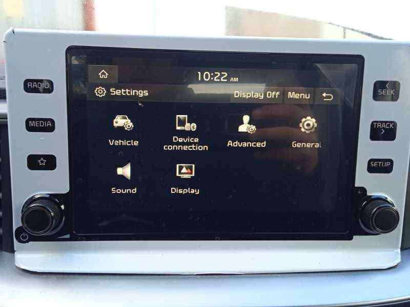 Recambio de sistema audio / radio cd para kia xceed 1.0 tgdi cat referencia OEM IAM 96160J7515WK - Blanco 9