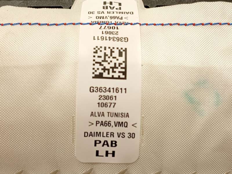 Recambio de airbag delantero derecho para mercedes-benz sprinter 4-t furgoneta (b907, b910) 419 cdi rwd (907.643, 907.645, 907.6 4