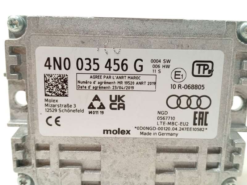 Recambio de modulo electronico para seat leon (kl1, klg) 1.5 etsi referencia OEM IAM 4N0035456G - Rojo 3