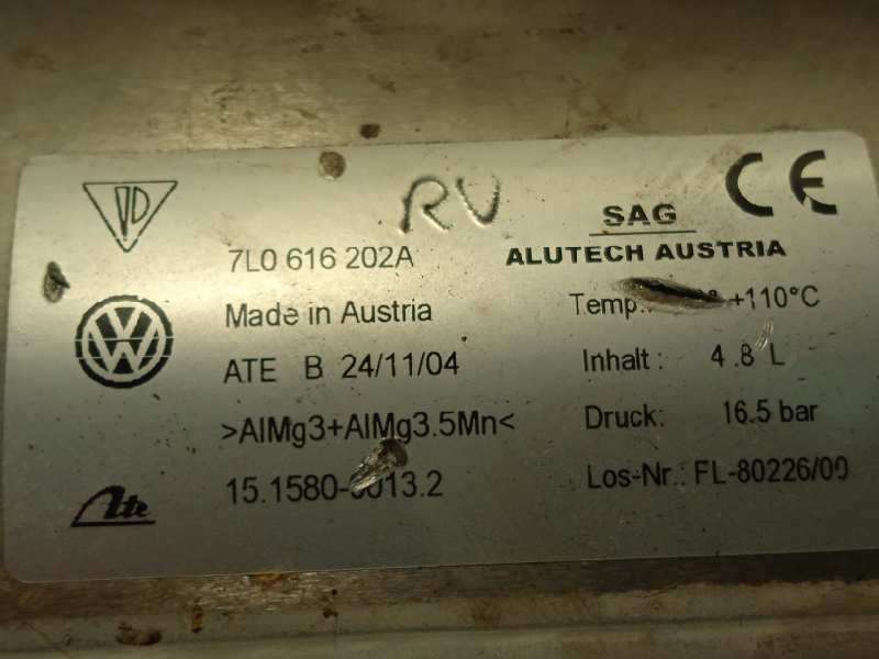 Recambio de acumulador suspension neumatica para volkswagen touareg (7la) tdi v6 referencia OEM IAM 7L0616202A  15158000132 - Gris 4