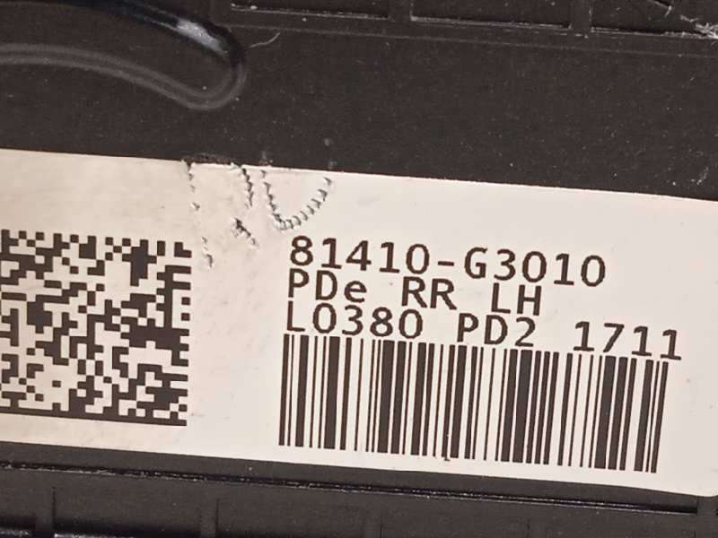Recambio de cerradura puerta trasera izquierda para hyundai i30 (pd) 1.0 tgdi cat referencia OEM IAM 81410G3010 - Blanco 4