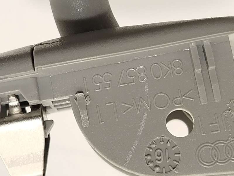 Recambio de parasol izquierdo para audi a1 (8x1, 8xk) 1.0 tfsi referencia OEM IAM 8K0857551 8K0857552H9T0 4
