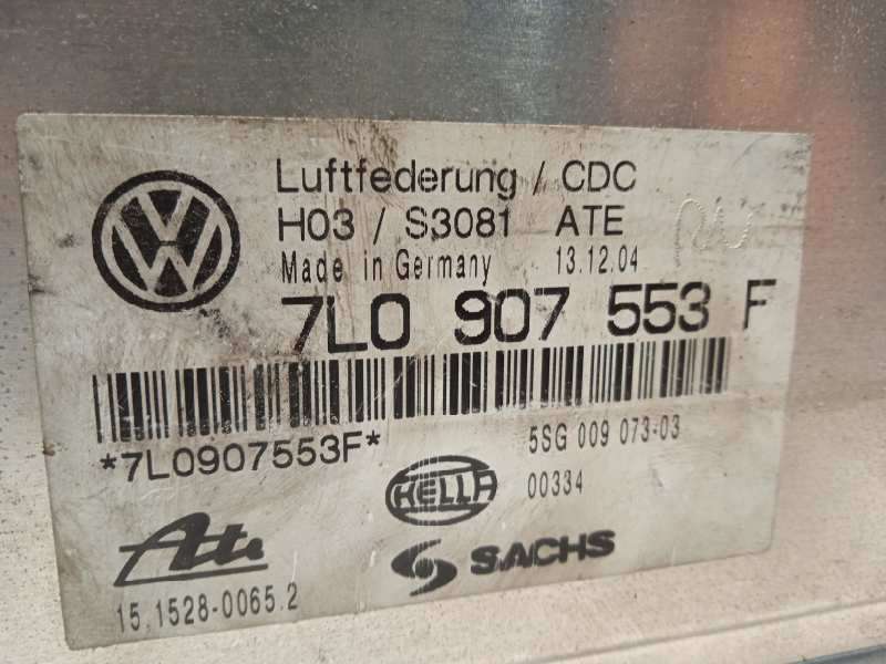 Recambio de centralita suspension para volkswagen touareg (7la) tdi v6 referencia OEM IAM 7L0907553F  5SG00907303 - Gris 4