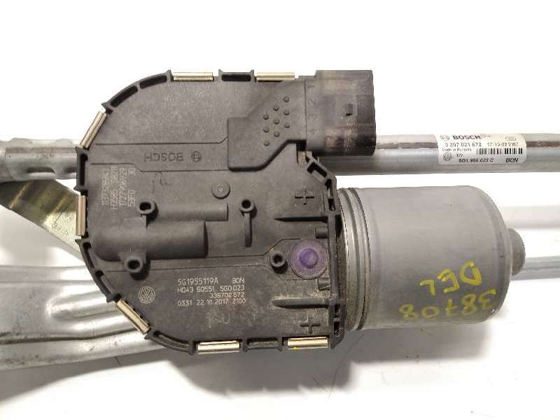 Recambio de motor limpia delantero para volkswagen golf vii lim. (bq1) advance referencia OEM IAM 5G1955119A 5G1955023C 13972206 - Blanco 2