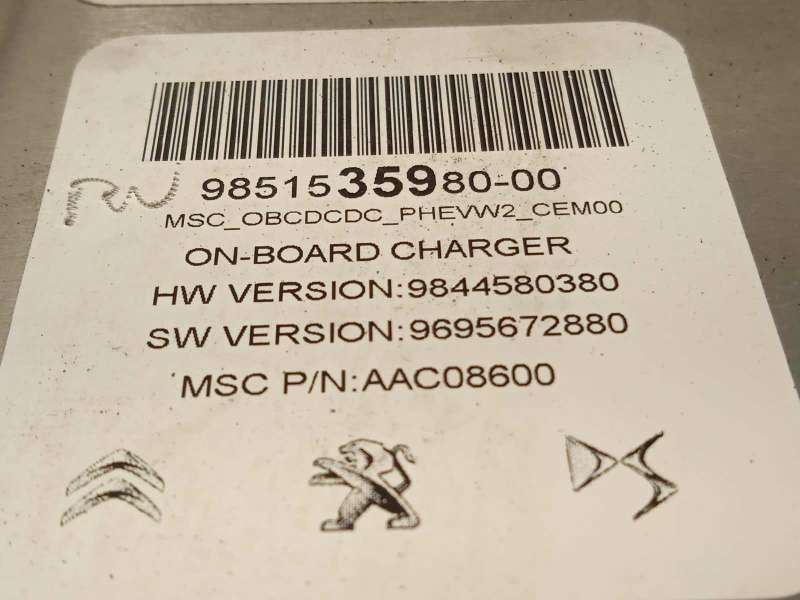 Recambio de convertidor potencia para peugeot 308 1.6 allure hybrid referencia OEM IAM 9851535980 1680465480 9844580380 - Verde 6