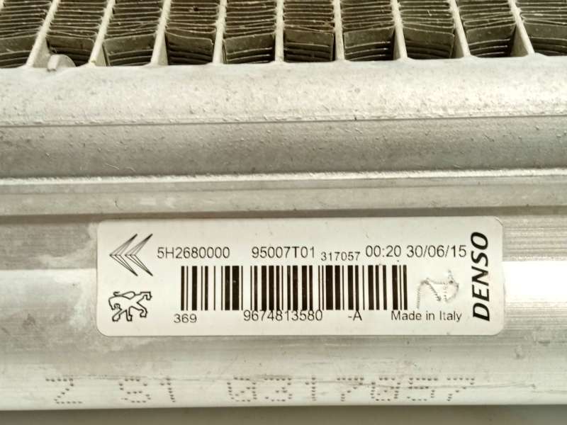 Recambio de condensador / radiador aire acondicionado para peugeot 208 i (ca_, cc_) 1.0 referencia OEM IAM 9674813580 6455JF - Blanco 3