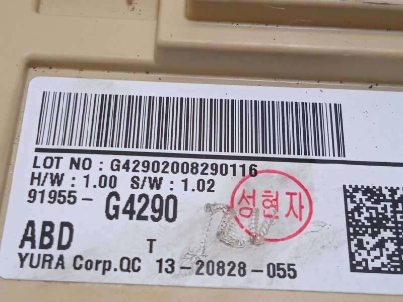 Recambio de caja reles / fusibles para hyundai i30 (pd) 1.0 tgdi cat referencia OEM IAM 91955G4290 - Blanco 4