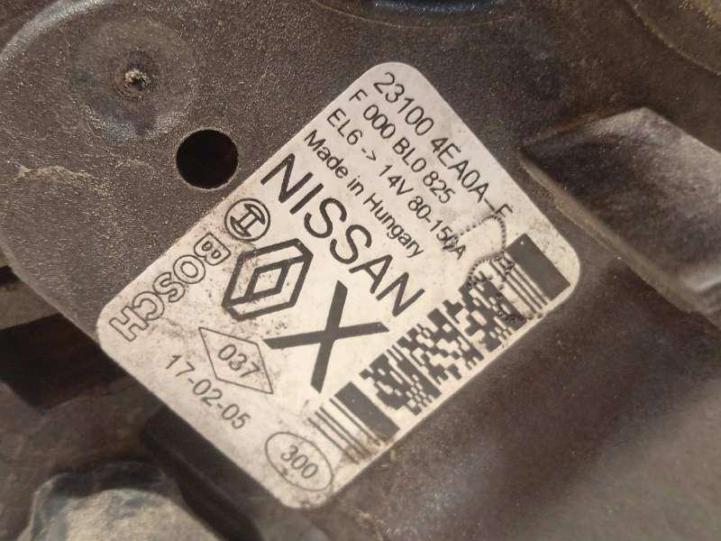 Recambio de alternador para nissan qashqai (j11) 1.5 turbodiesel cat referencia OEM IAM 231004EA0A  F000BL0825 - Blanco 4