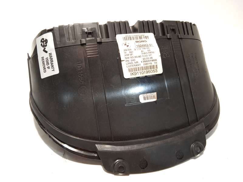 Recambio de cuadro instrumentos para bmw serie 1 berlina (e81/e87) 118d referencia OEM IAM 9110195 62109110195 - Negro 6