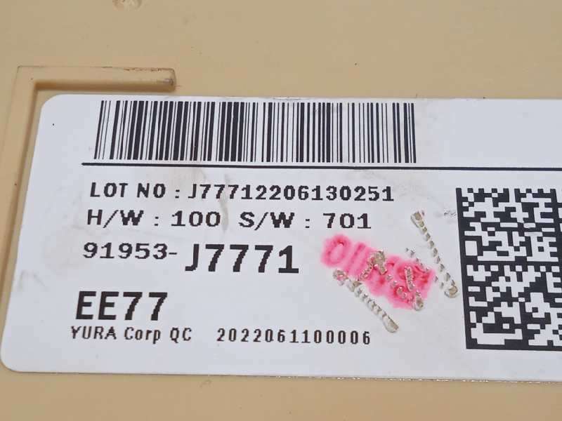 Recambio de caja reles / fusibles para kia xceed 1.0 tgdi cat referencia OEM IAM 91953J7771 4