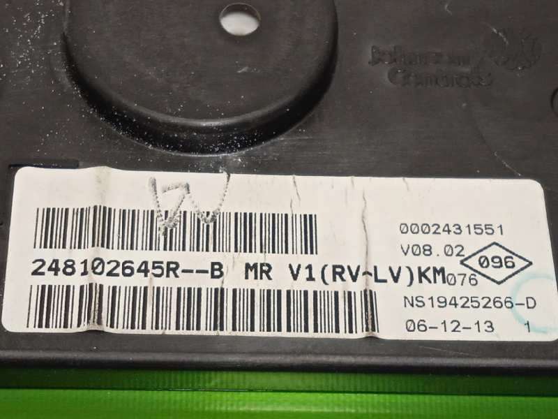 Recambio de cuadro instrumentos para dacia logan mcv ii 1.5 dci diesel fap cat referencia OEM IAM 248102645R 6