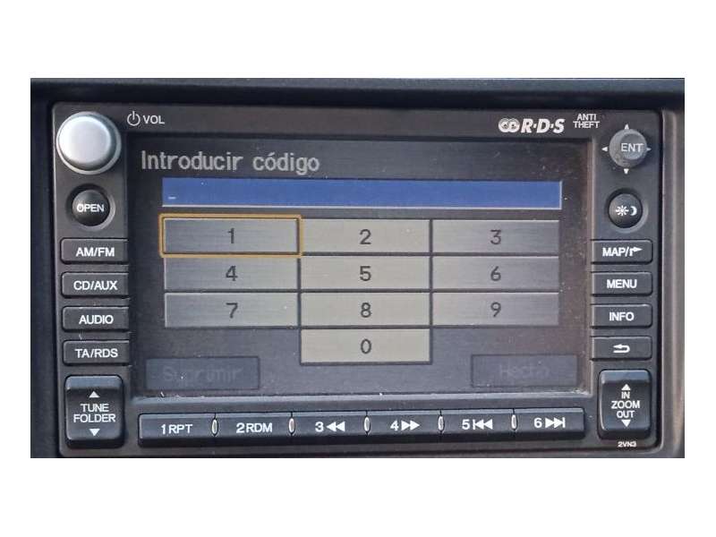 Recambio de sistema navegacion gps para honda cr-v iii (re_) 2.2 i-dtec 4wd (re6) referencia OEM IAM 39540SWAE04 39540SWAE050M1 - Marron 8