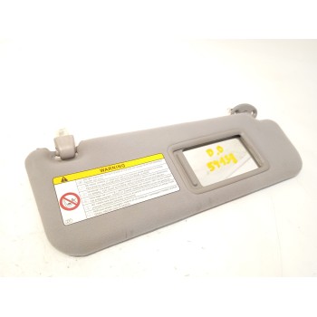 Recambio de parasol derecho para toyota prius liftback (_w2_) 1.5 hybrid (nhw20_) referencia OEM IAM 7431047133B4  