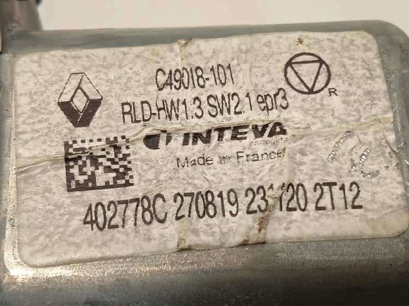 Recambio de elevalunas trasero izquierdo para renault megane iv grandtour 1.3 tce referencia OEM IAM 827218403R  402778C - Negro 5