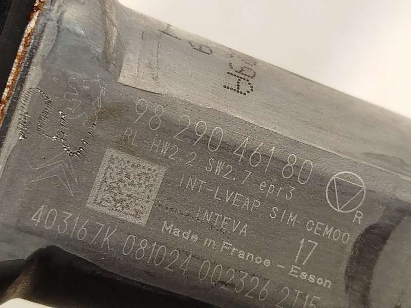 Recambio de elevalunas trasero izquierdo para peugeot 208 ii (ub_, up_, uw_, uj_) 1.2 puretech 100 referencia OEM IAM 9829045980 - Gris 6