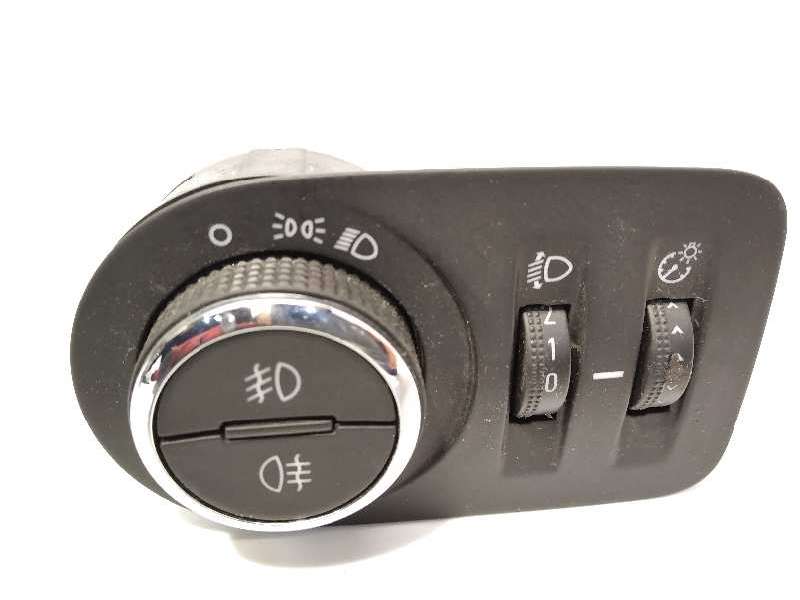 Recambio de mando luces para opel corsa e selective referencia OEM IAM 13470445 - Negro 4