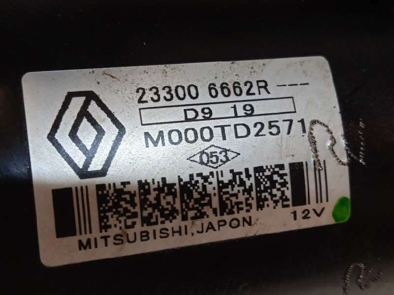 Recambio de motor arranque para renault megane iv grandtour 1.3 tce referencia OEM IAM 233006662R  M000TD2571 - Negro 5