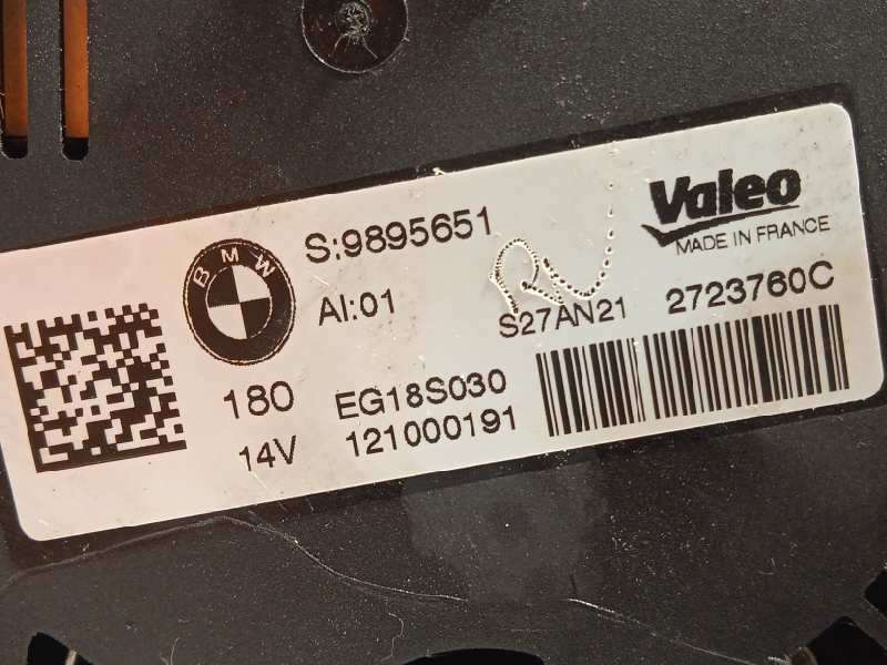 Recambio de alternador para bmw serie 3 berlina (g20) 330e referencia OEM IAM 9895651 2723760C EG18S030 4