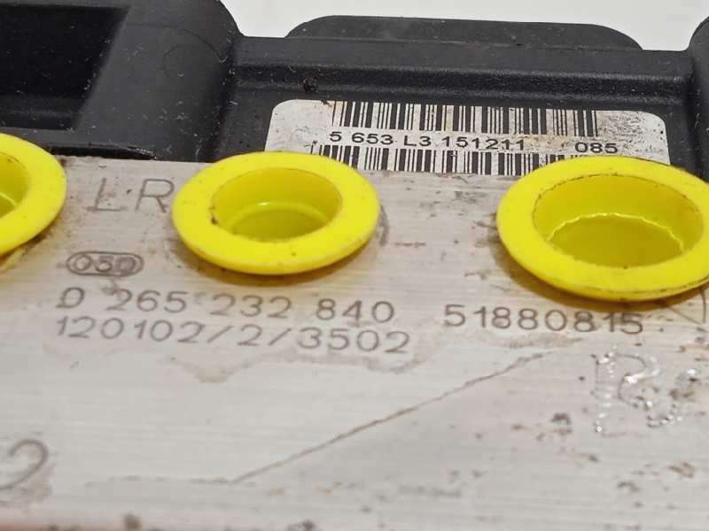Recambio de abs para fiat 500 1.2 referencia OEM IAM 51880815 0265801087 0265232840 6